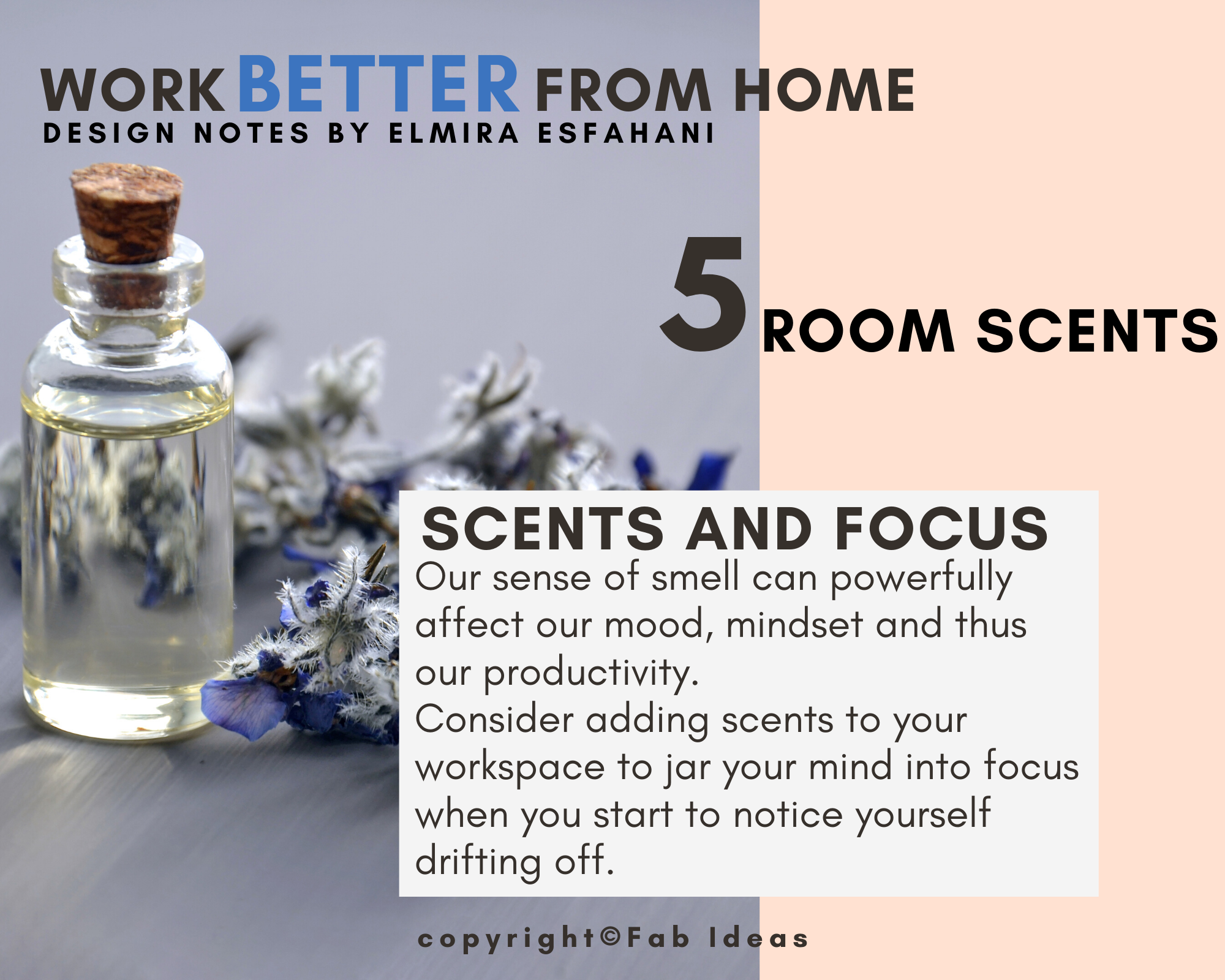 Design your Office - Design notes Work better from home